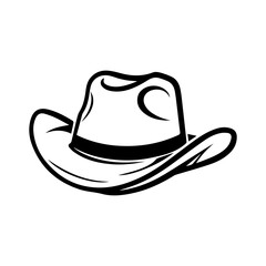 Hat icon or modern line symbol. Vector line art and icon design with bold outline. Black and white Pixel Perfect minimalistic symbol isolated white background. Silhouette simple thin sign