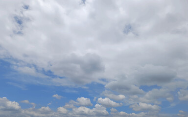 cloud pattern on sky background
