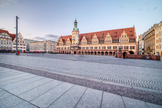 Old Town Hall Building, Leipzig, Germany