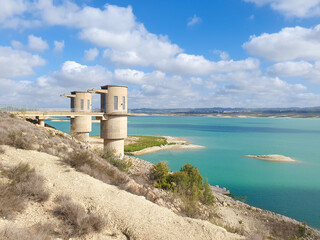 Obraz premium Vega Baja del Segura - Pantano embalse de la Pedrera o de Torremendo