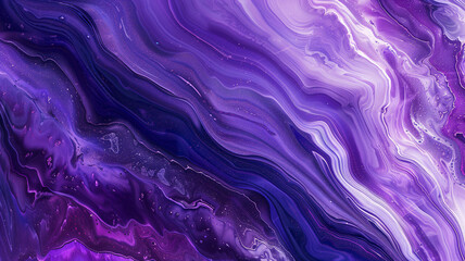 Abstract Paint Texture with Ultra-Pigmented Purple Hues