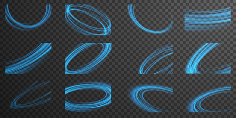 Neon ring. Glowing circle. Glow effect. Round light frame. abstract light lines of movement and speed. Abstract light lines of movement and speed. light green ellipse.