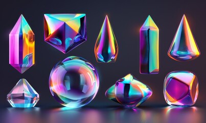 Holographic isolated shapes
