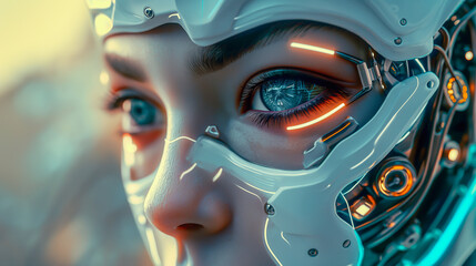 Futuristic Digital Interface, Abstract Background. Technology, Business, Finance, Science. High Tech Holographic Virtual Display, Intuitive User Experience, Data Analysis, Innovation, Work, Success
