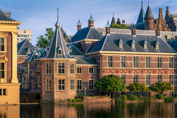 The Binnenhof and Prime Minister’s Office, het Torentje, in The Hague