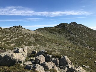 hiking the GR20 trail corsica island france