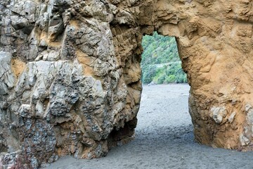 passage in a rock