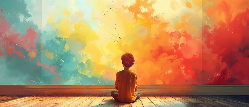 Supportive message board in a community space, Mental health, Encouragement and connection