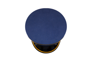 Police hat on the transparent background