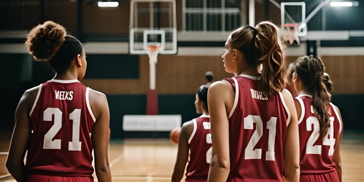 Women's basketball team.
