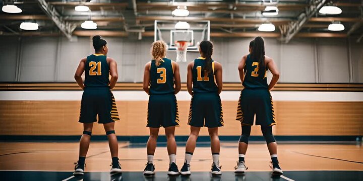 Women's basketball team.