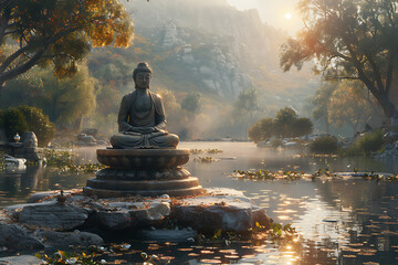 Shambhala, the awakening system, rooted in ancient spiritual traditions and modern mindfulness, guides individuals towards enlightenment through meditation and self-awareness.  