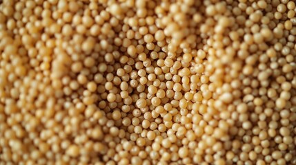 Unprocessed pearl millet stack seen from above