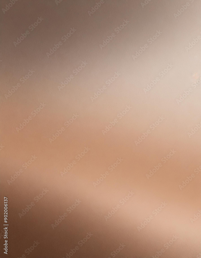 Wall mural abstract gradient texture. warm beige to soft taupe smooth transition background for elegant design 