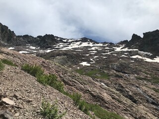 hiking the GR20 trail corsica island france