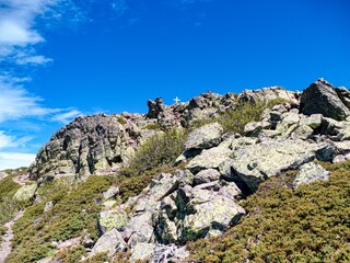 hiking the GR20 trail corsica island france