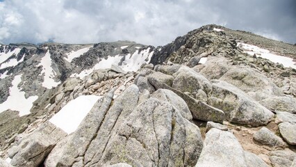 hiking the GR20 trail corsica island france