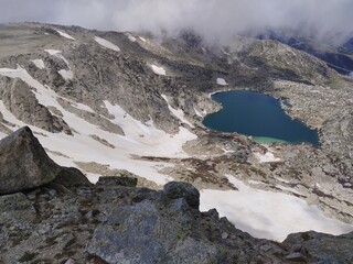 hiking the GR20 trail corsica island france