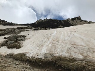 hiking the GR20 trail corsica island france