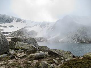 hiking the GR20 trail corsica island france