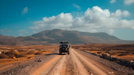 Overland adventure while driving a 4x4