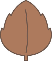 가을 단풍잎 일러스트