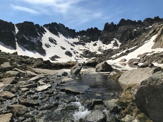 hiking the GR20 trail corsica island france