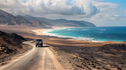 Overland adventure while driving a 4x4