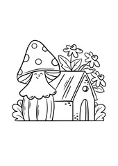 Coloring Pages For Kids, Relaxation Coloring Book Pages