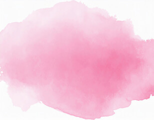 Obraz premium Abstract pink watercolor on white background. The color splashing in the paper. copy space.