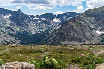 Rocky Mountain National Park from Trailridge Road