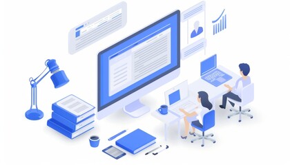 CRM. Customer relationship management concept, merchants use digital tablets with customer network technology. Customer service. Human Resources Human Resource Management and Recruitment,