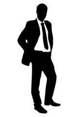 silhouette of a person