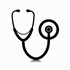 Vector Stethoscope Design Professional Medical Illustration for Healthcare Graphics