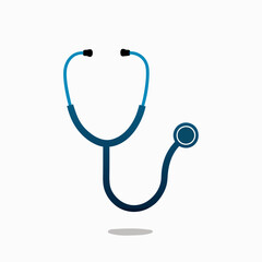 Vector Stethoscope Design Professional Medical Illustration for Healthcare Graphics