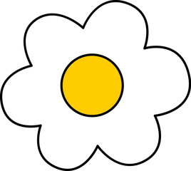 Flower Hand Drawn Icon