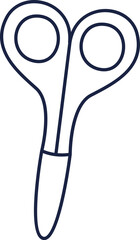 Scissors School Stationery Doodle