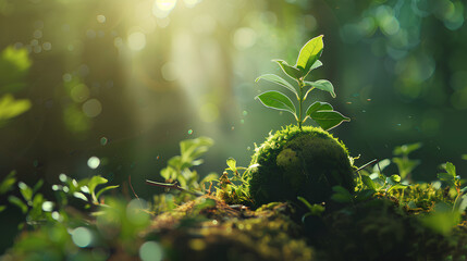 Fototapeta premium ESG environmental social governance business. Organization sustainable development environmental and business responsible environmental, Energy sources for renewable. Ecology concept