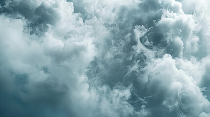 Fototapeta premium Steam white clouds special effect 3d rendering 
