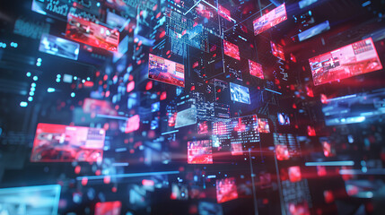 The concept of digital content, a social network service, streaming video, and NFT, which is a non-fungible token