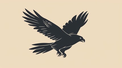 Obraz premium Golden eagle hawk. Portrait of a bird of prey photography