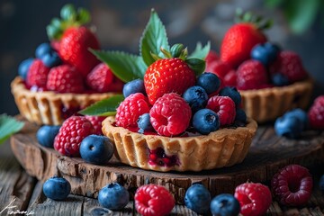 Delicious Berry Tartlets