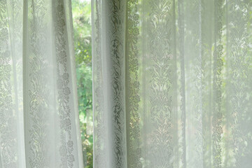 縁側のカーテン
