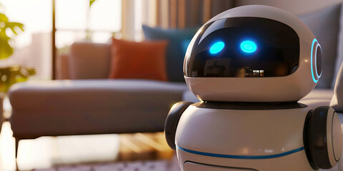 How Home Robots Adapt to Individual Needs and Preferences - Visualize a scene where a home robot learns the preferences and habits of its occupants, providing personalized assistance