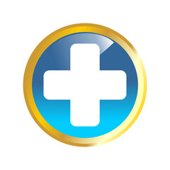 Fototapeta premium medical icon logo
