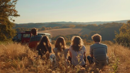 Group of friends cheerful togetherness concept