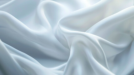 Obraz premium abstract blurred white soft fabric texture background