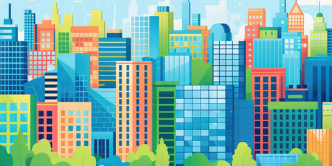 Smart Cities: How Urban Planning and Technology Drive Sustainable Urban Growth - Picture a scene where smart city initiatives use technology and data to improve urban planning, infrastructure