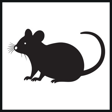 recommend clip art: Mice Mouse Rodent Black Silhouettes