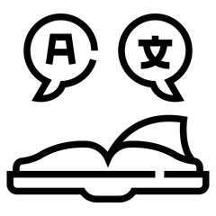 Foreign Language Icon